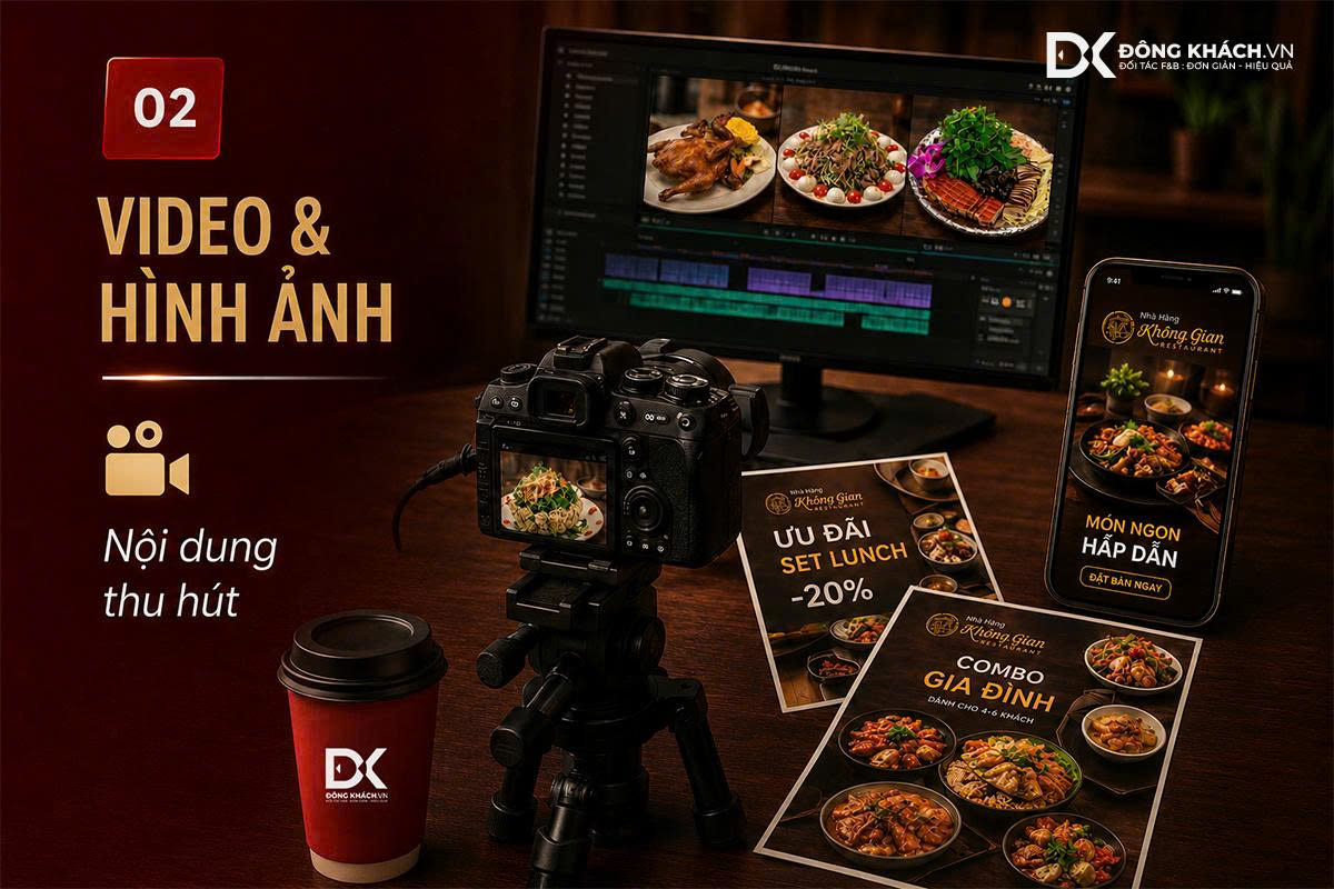 content marketing nhà hàng